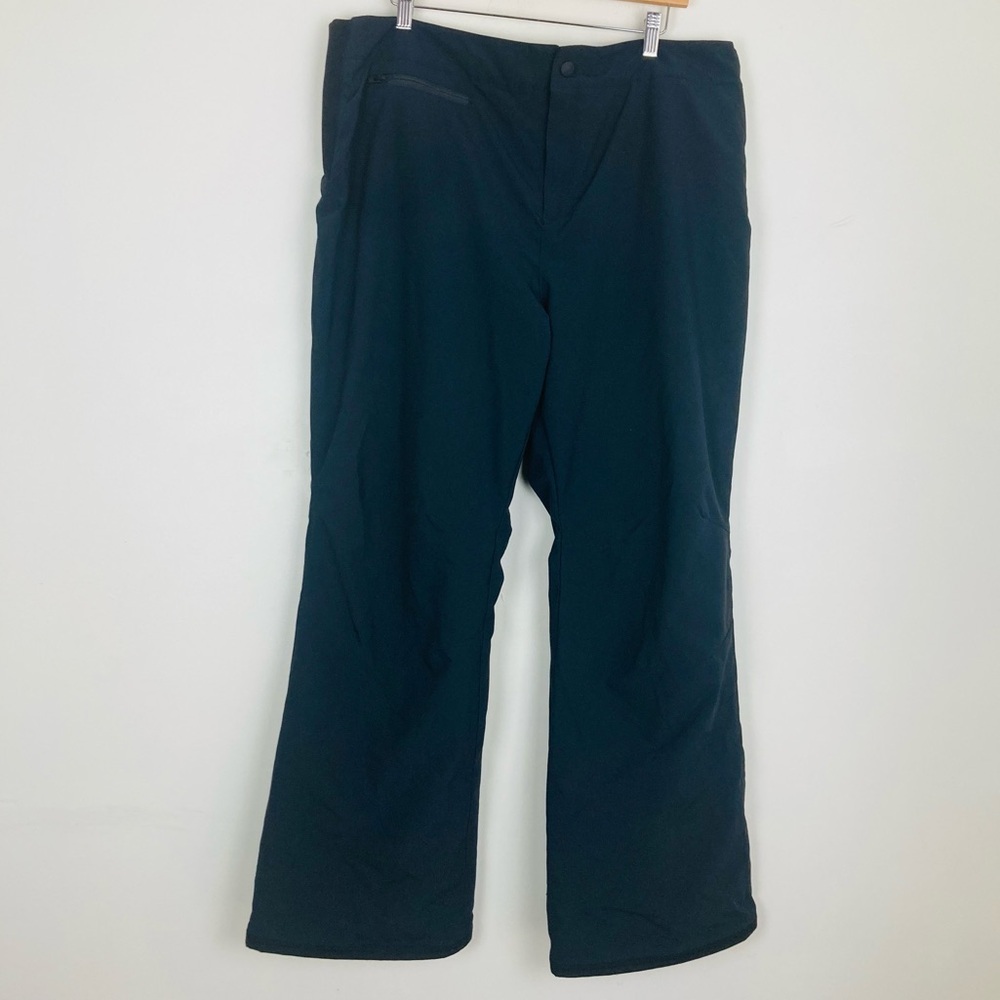 Obermeyer Sugarbrush black stretch ski snow pants. Size 18 short